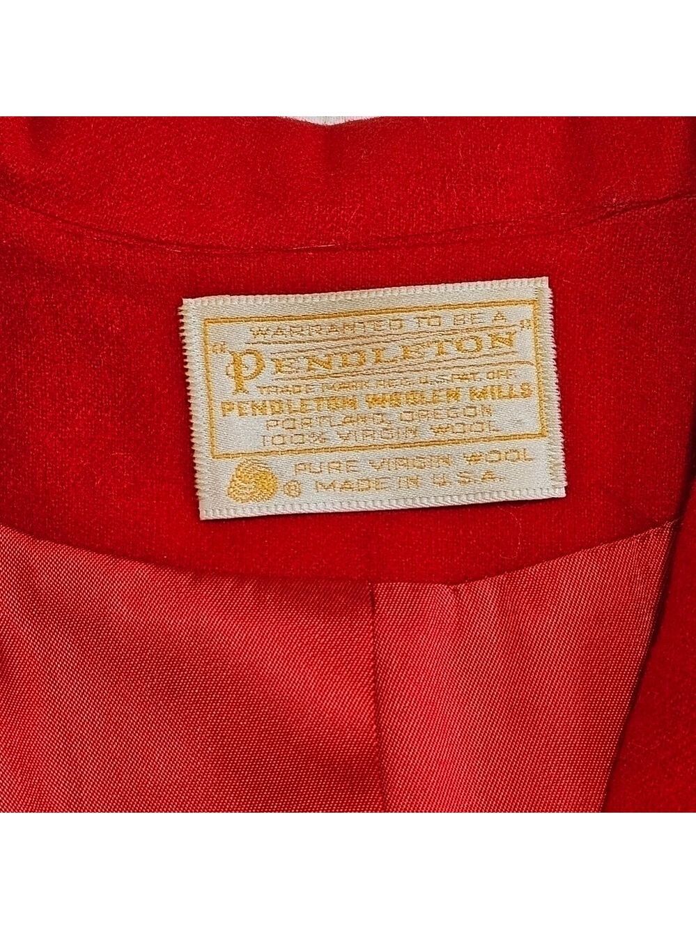 VINTAGE Pendleton Wool Blazer - Picture 6 of 7